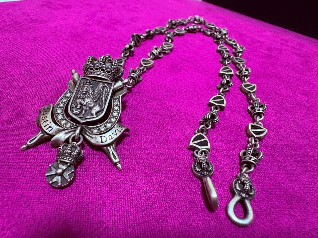 【最終値下げ】ジャスティンデイビス リーガルチャンバー キメラ ネックレス