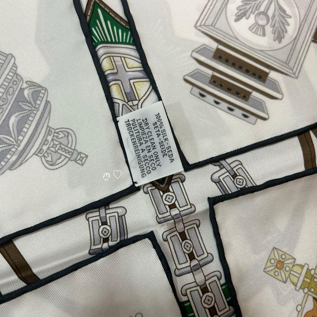 HERMESエルメス　カレ90　ステイトリー・ホイールズ　シルクスカーフ　馬車