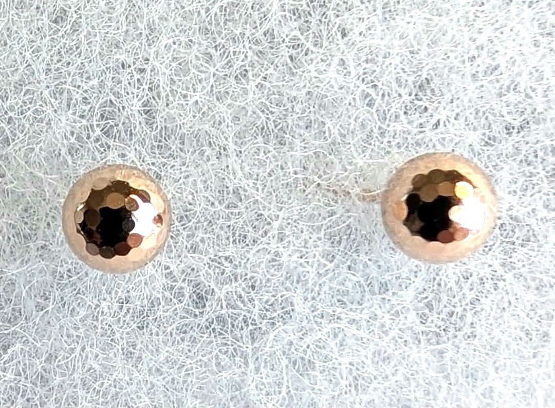 K18PG地金ピアス　新品未使用品