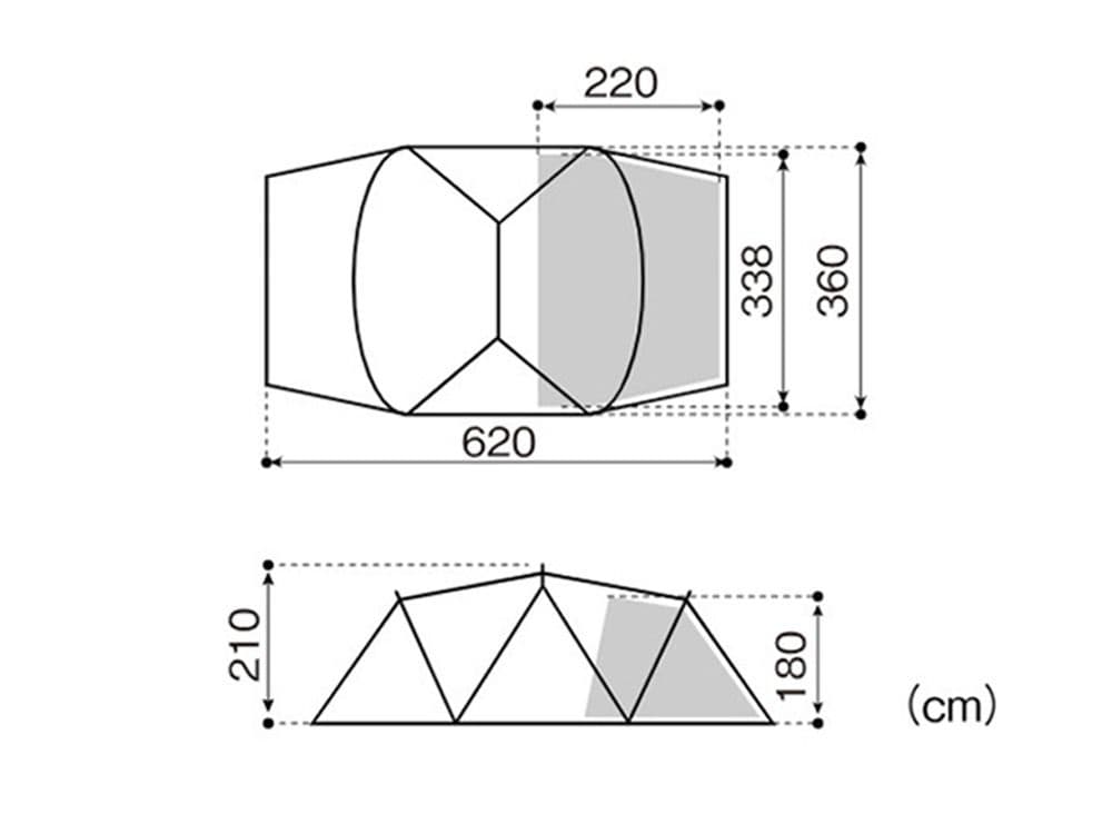 スノーピーク、NEWモデル、ランドネストシェルター、新品未開封、送料込み。