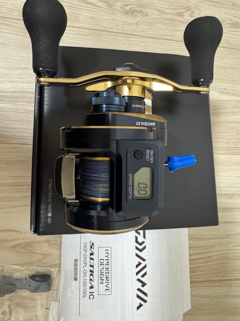 ダイワ 21 SALTIGA IC 100P-DH ベイトリール