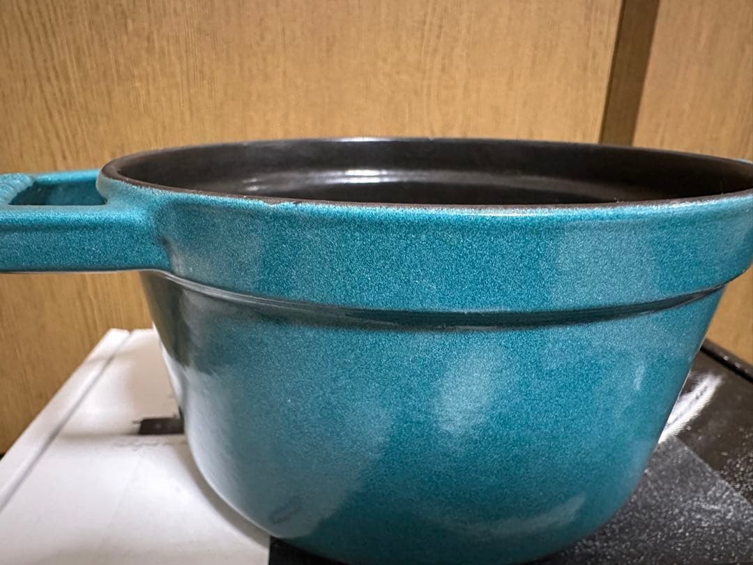 STAUB　ストウブ　ピコ・ココット　ラウンド　ミント　14cm　未使用品