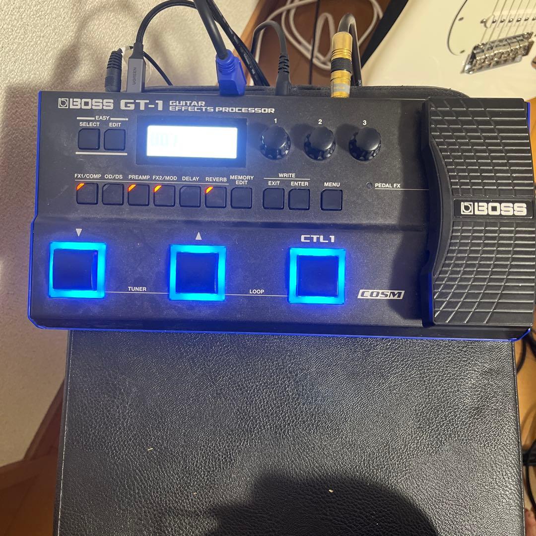 BOSS GT-1 ギターエフェクター　ボスアダプター