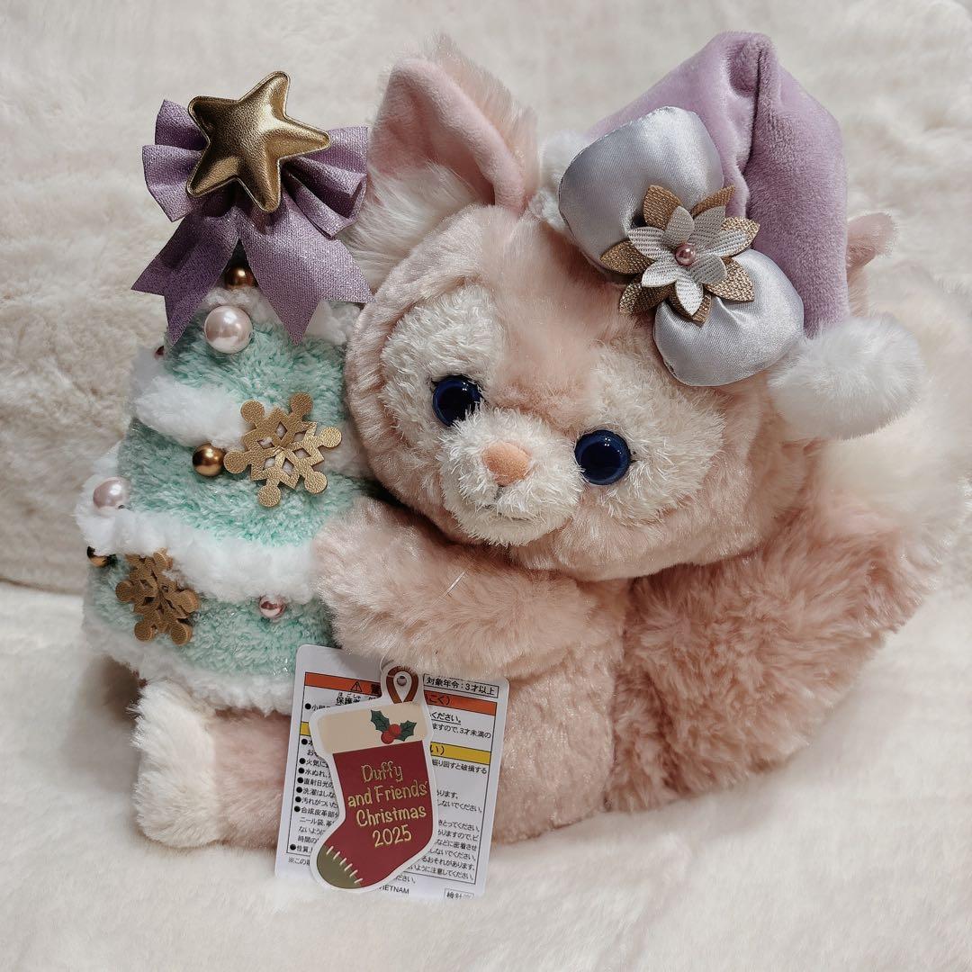 ディズニー　ダッフィー　2025 リーナベル　ぬいぐるみ　クリスマスツリー
