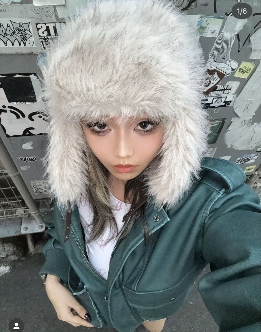 【新品未開封】SEIRA×LAGUA FUR CAP ラグアジェム