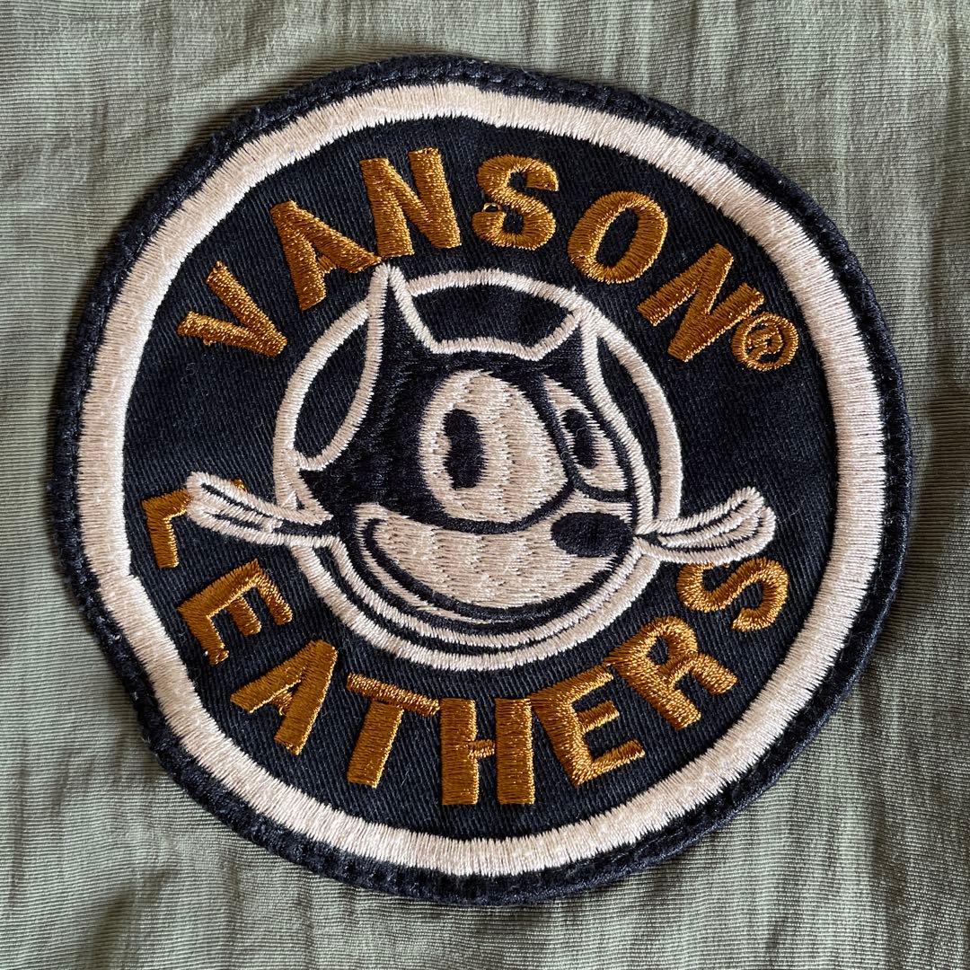 VANSON × FELIX リバーシブル 刺繍スカジャン XXL