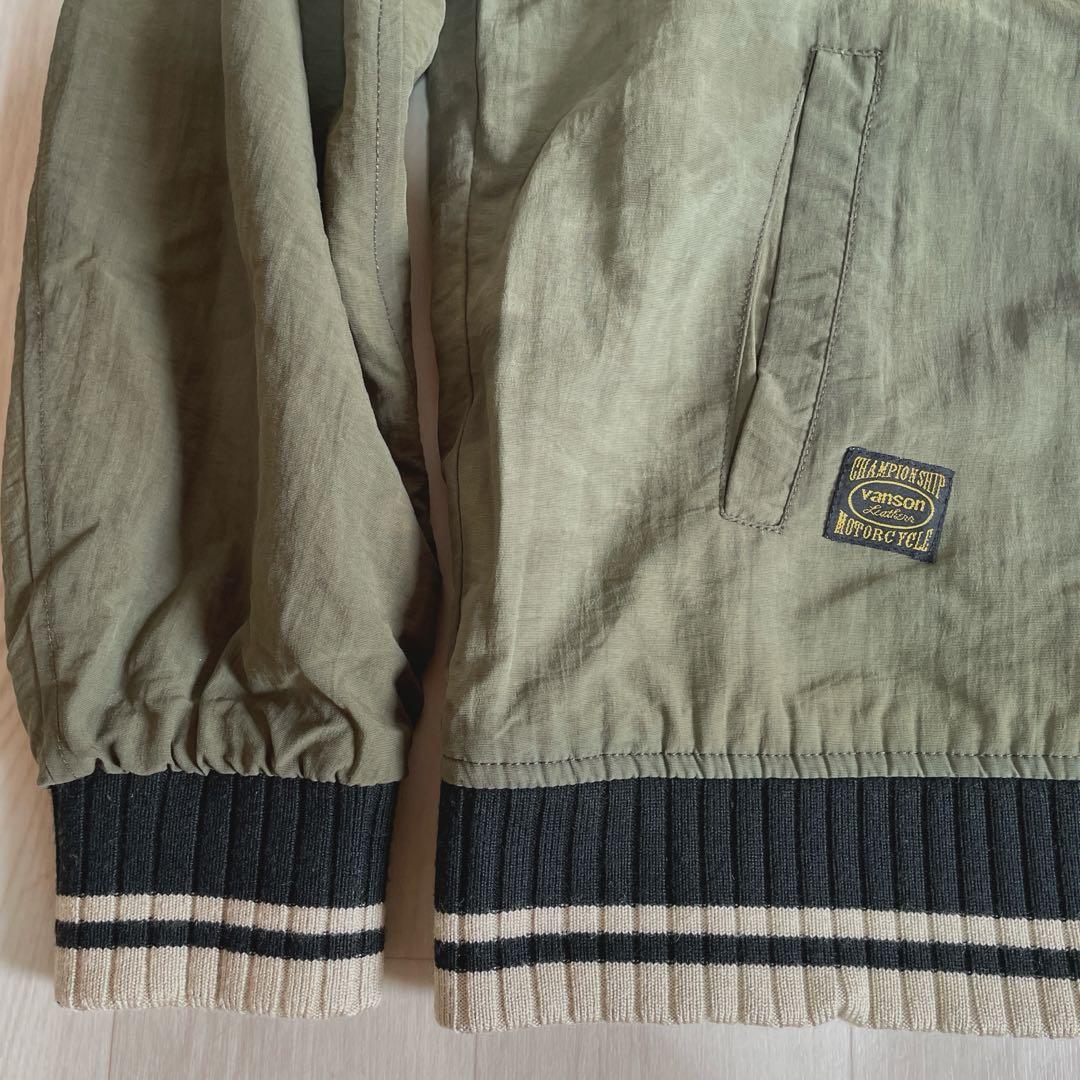 VANSON × FELIX リバーシブル 刺繍スカジャン XXL