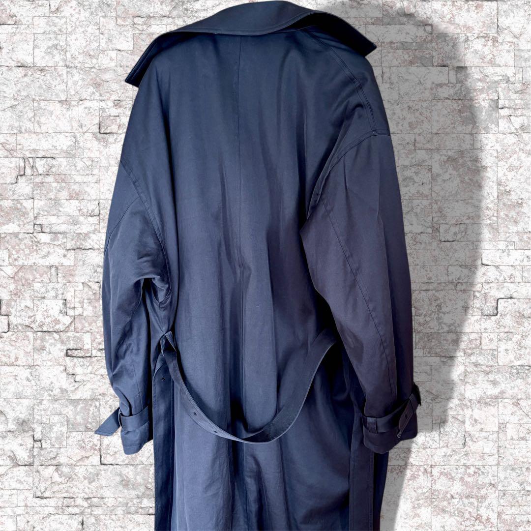 AURALEE シャンブレーツイル 中綿 ステンカラー パテッド コート