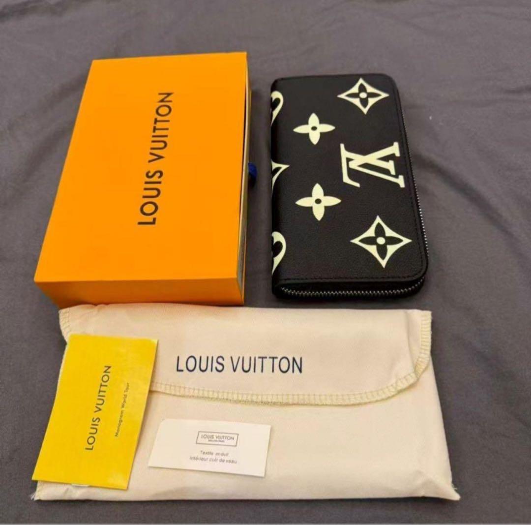 お得❕ルイ・ヴィトン✨男女兼用 ゴールドファスナー＆モノグラムロゴもゴールド⚡️