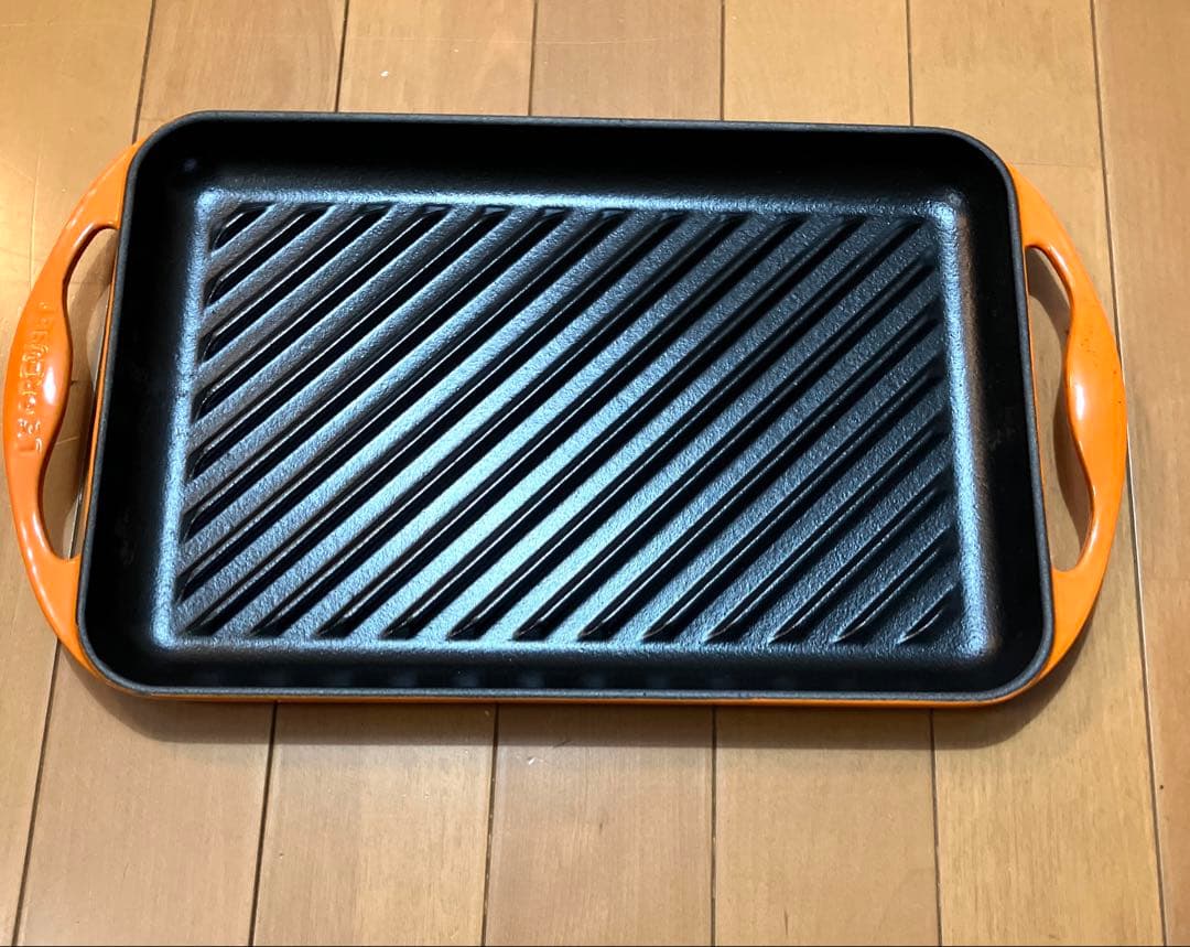 LE CREUSET レクタンギュラー　鋳鉄　グリル 　32cm