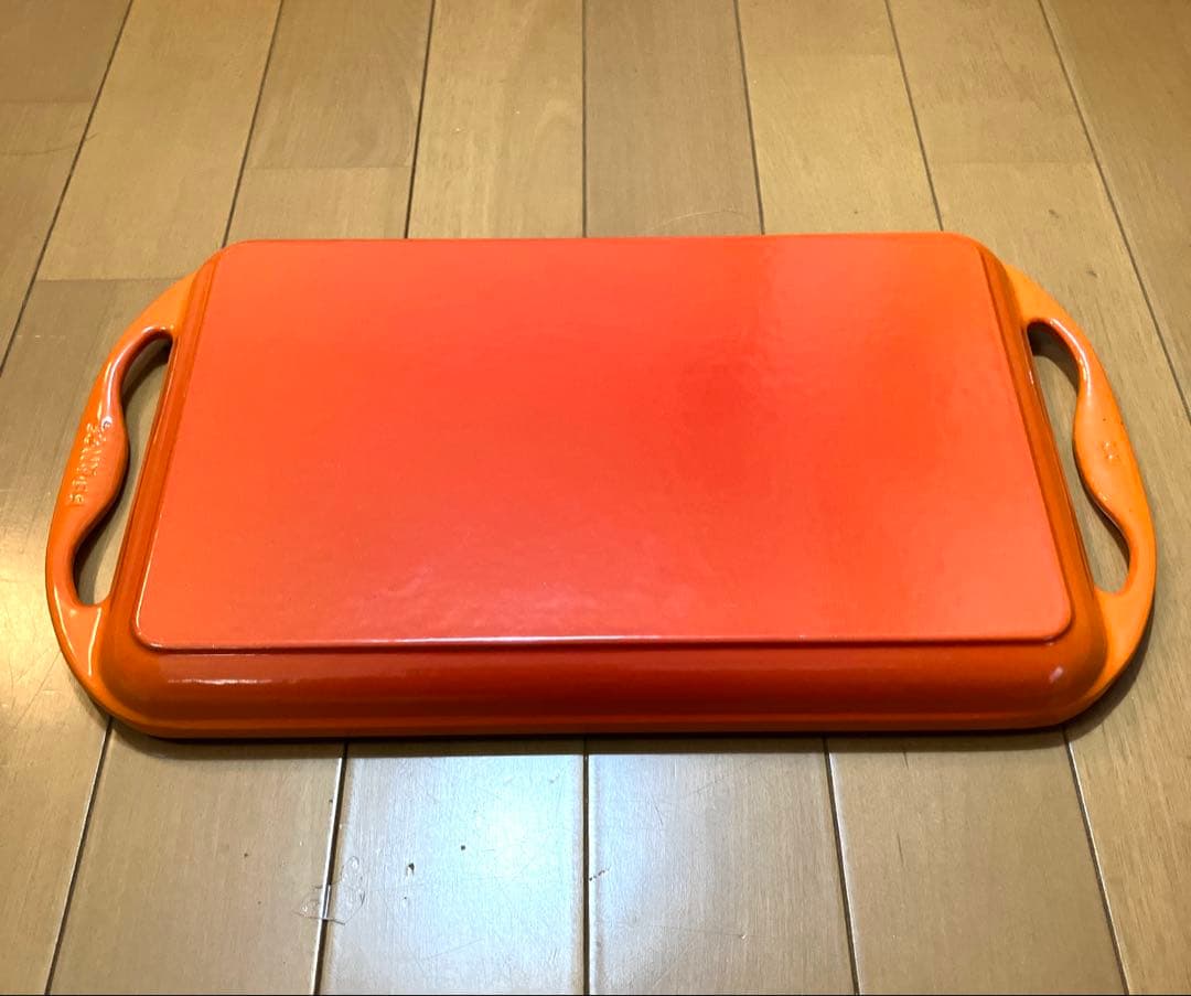 LE CREUSET レクタンギュラー　鋳鉄　グリル 　32cm