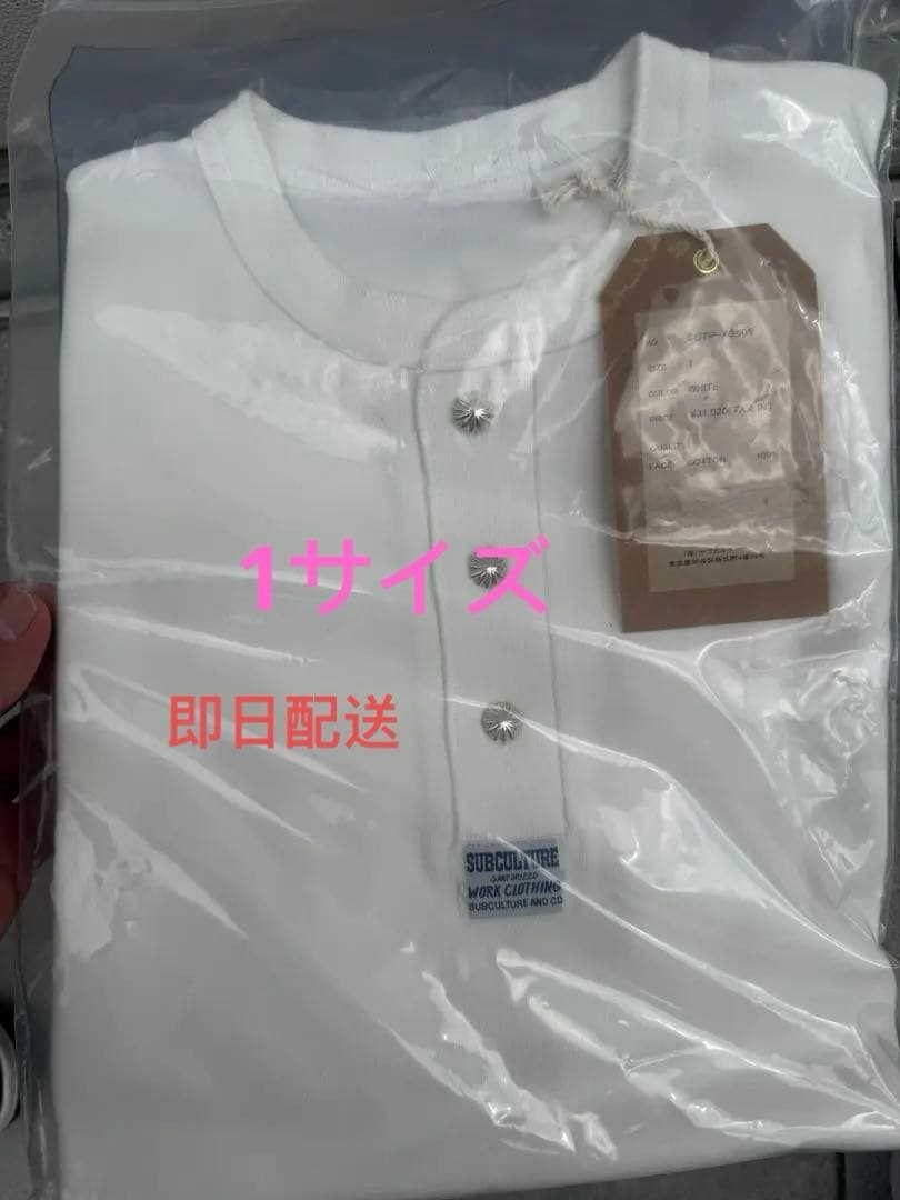 トップス subculture HENLEYNECK TSHIRT CONCHOSV925