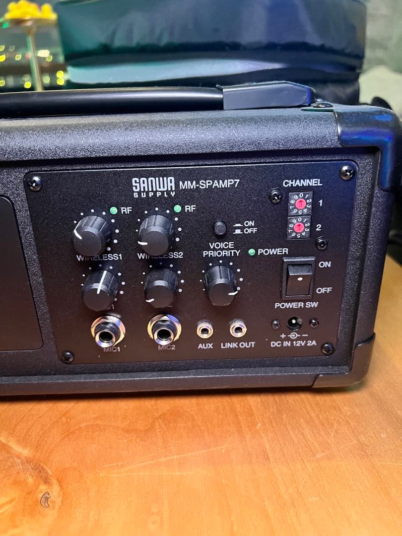 SANWA SUPPLY MM-SPAMP7 ポータブルアンプ