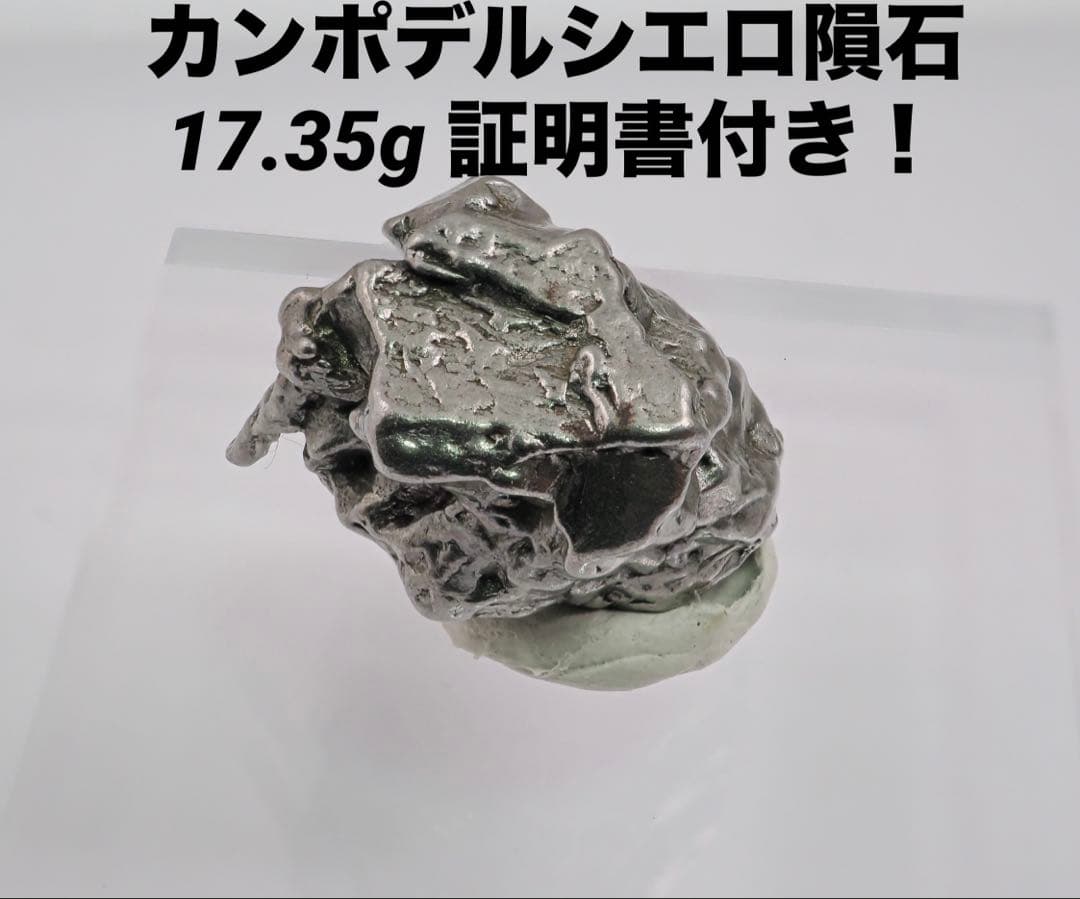 カンポデルシエロ隕石 隕石　原石　Campo Del Cielo 17.35g