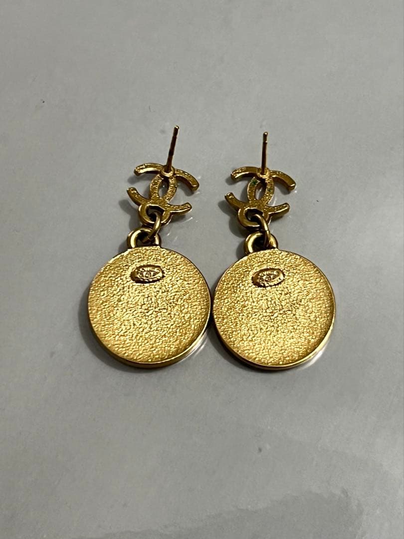 【シャネル】スターピアス/ピンク