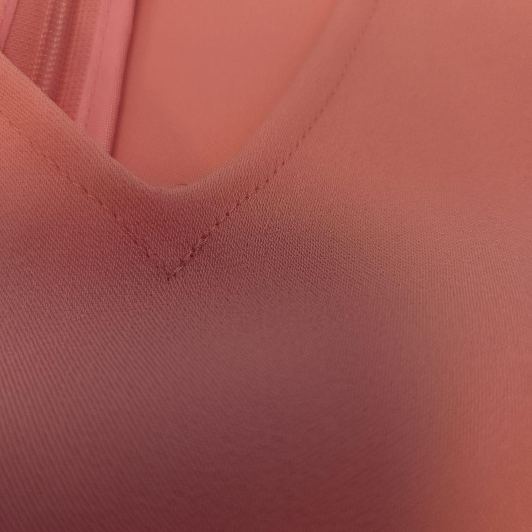 ヨーコチャン　トップスラッフルフリルピンクブラウス