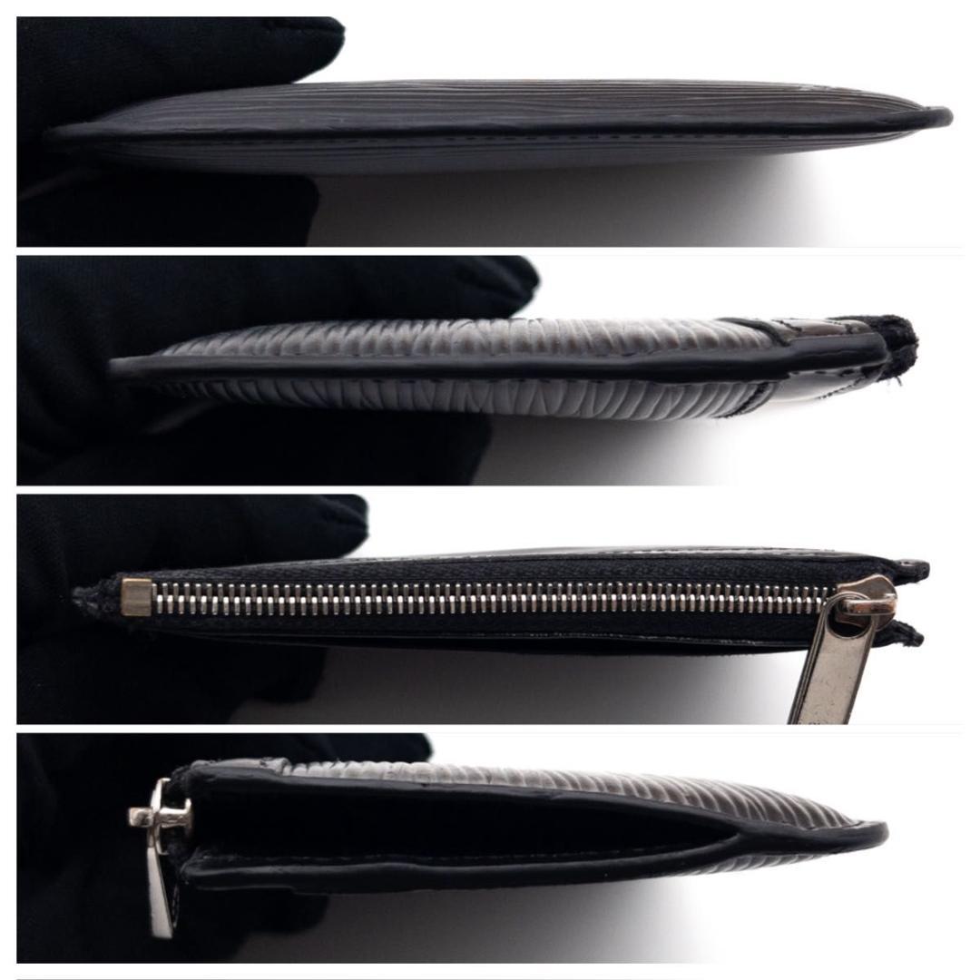 【極美品】ルイヴィトン　ポシェットクレNM エピ　ケース　小銭入れ　黒