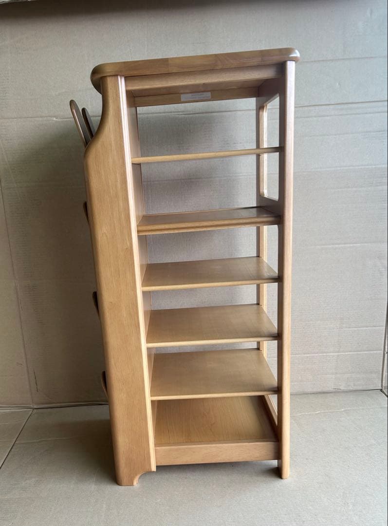 新品 カリモク スリッパラック AS3723NN 10足入れ 天板無垢 天板ムク