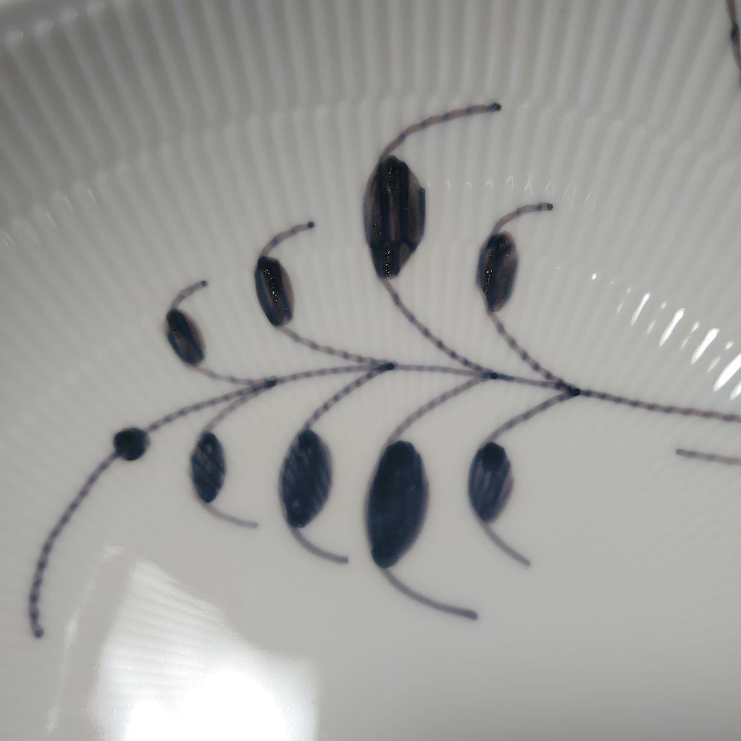 ロイヤルコペンハーゲン　ブラックフルーテッドメガ　2個セット