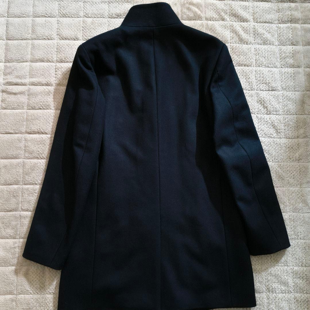 セオリー BELVIN スタンドカラーコート カシミヤ混 ロング XS