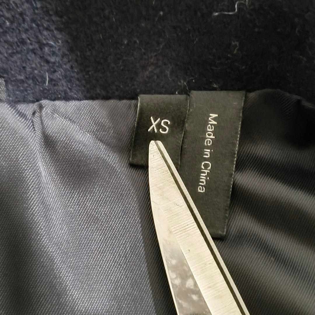 セオリー BELVIN スタンドカラーコート カシミヤ混 ロング XS