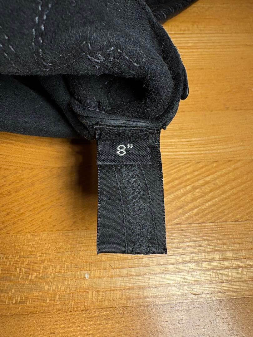 CHROMEHEARTS クロムハーツ 3セメタリークロスパッチ レザーグローブ