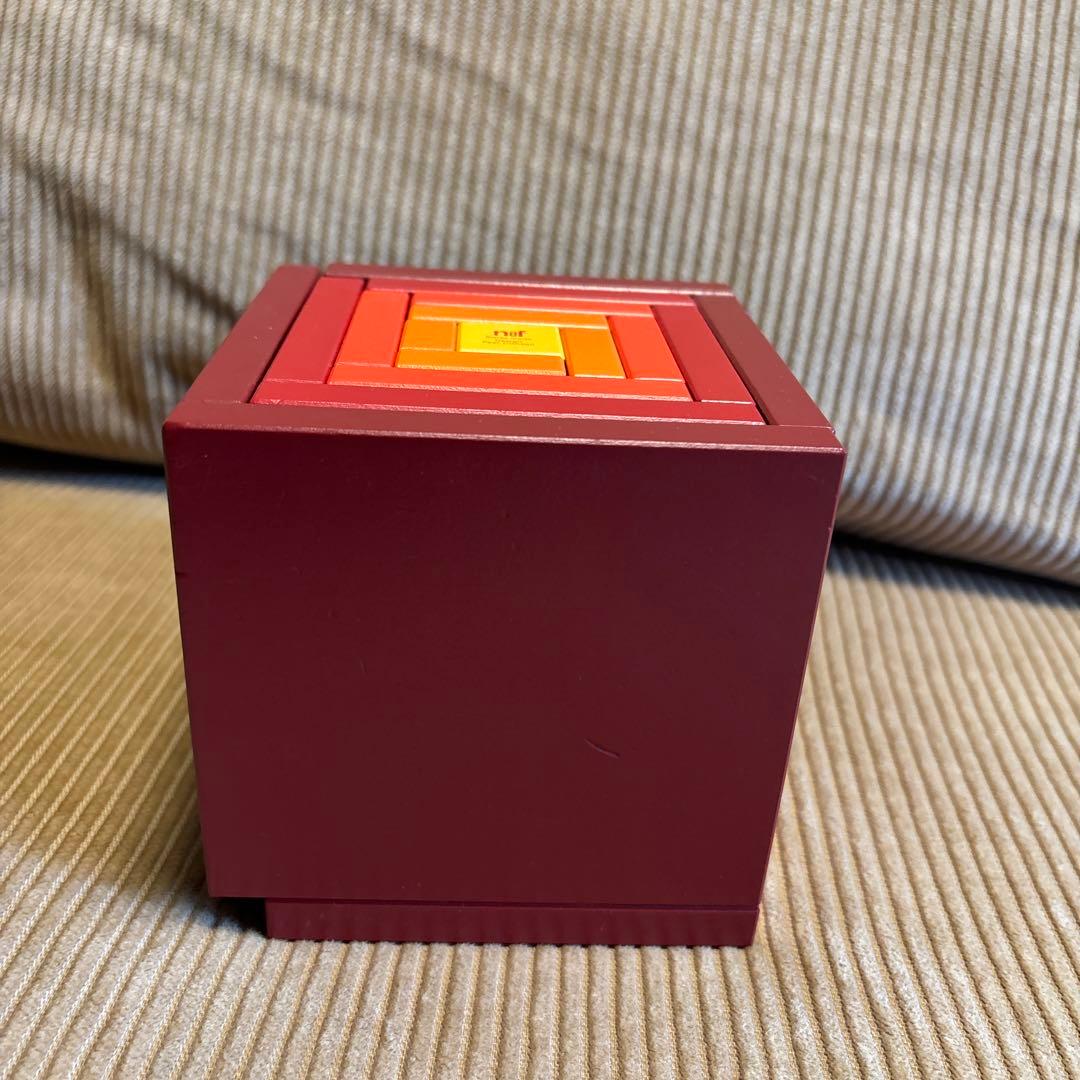 naef Cella red ネフ セラ 積み木 ネフスピール