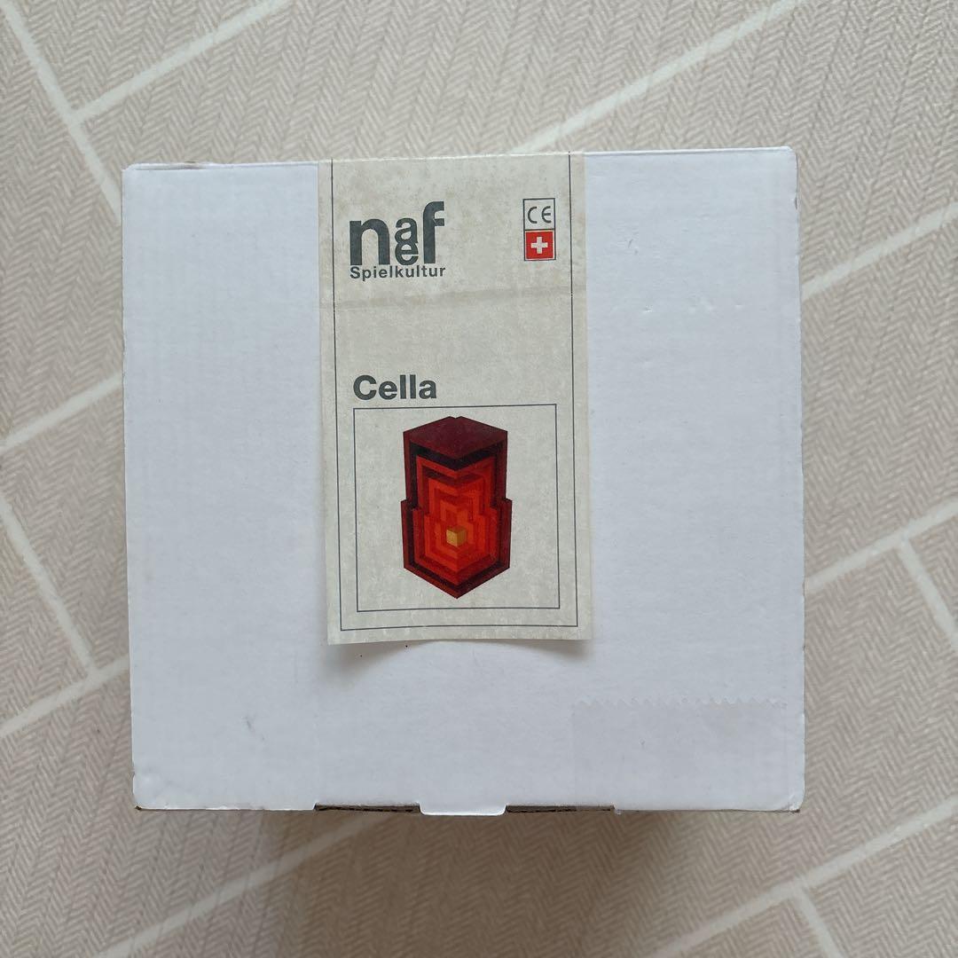 naef Cella red ネフ セラ 積み木 ネフスピール