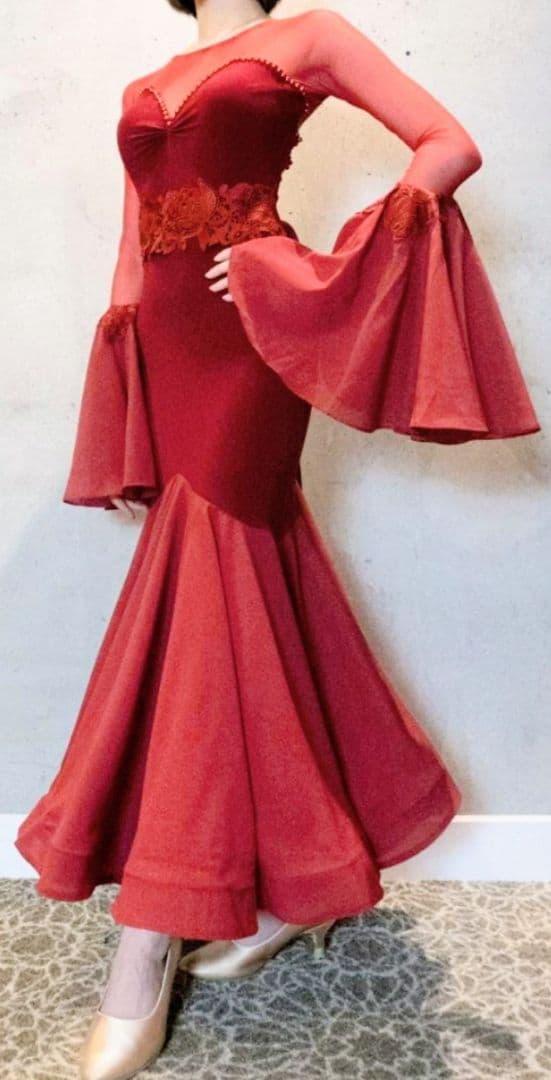 gentilジャンティ　社交ダンスドレス