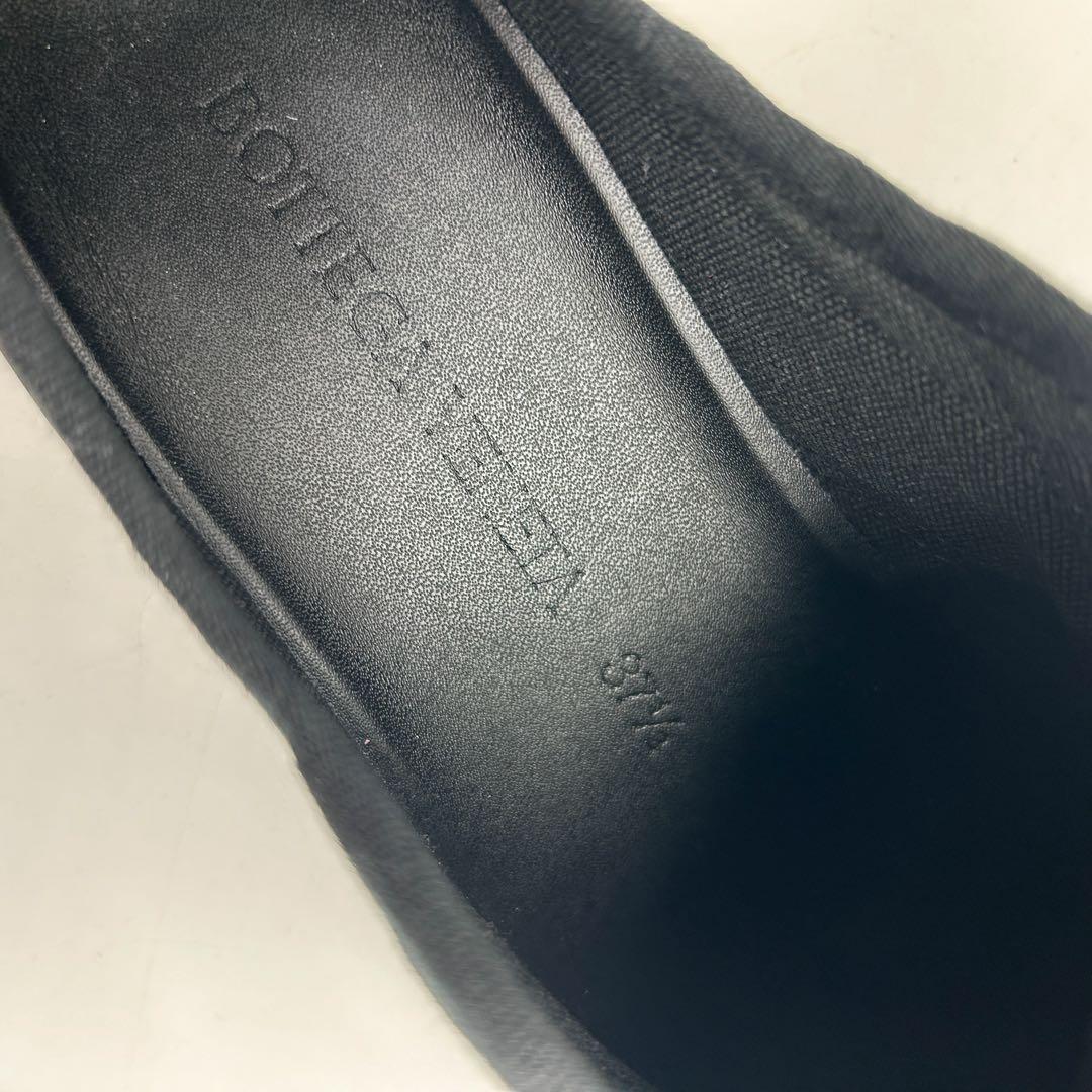 未使用級✨BOTTEGA VULCAN 黒 37.5 スニーカー