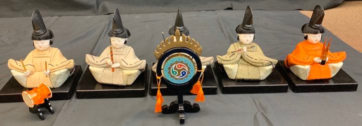 木目込み人形 15人揃い 25号Cタ　雛人形