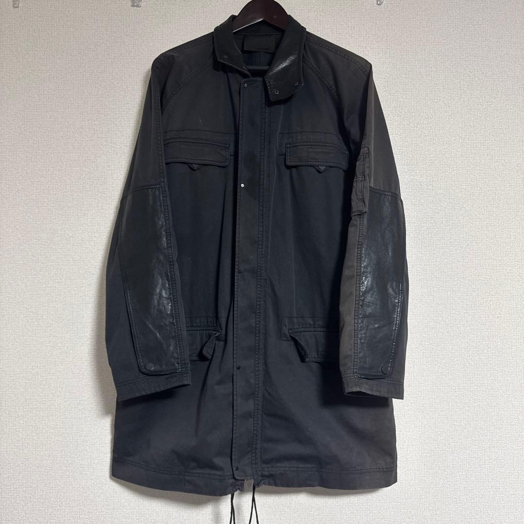 。*様 Alexander wang レザー 切り替え コート