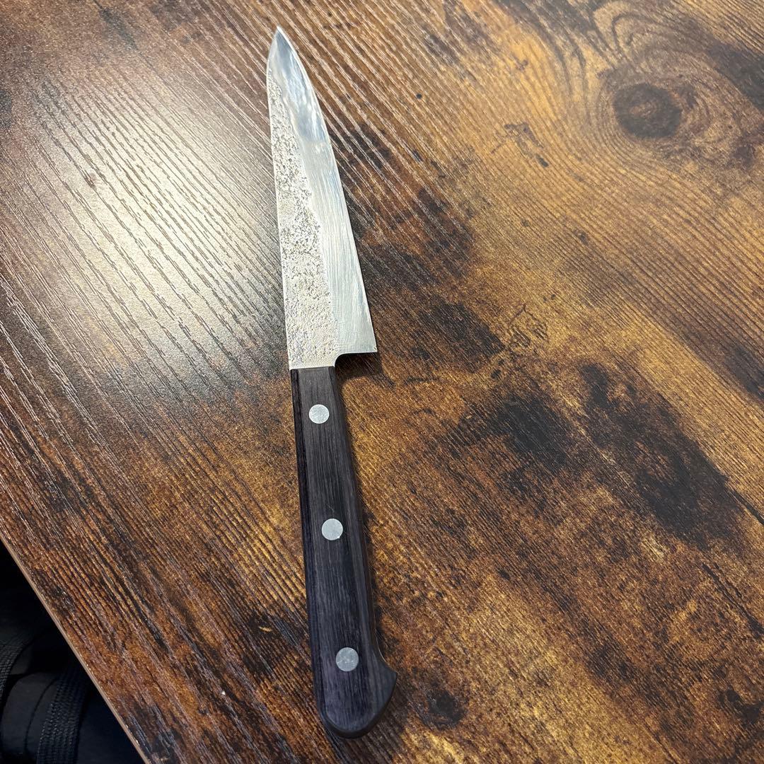 「銀三　ペティナイフ　15cm」