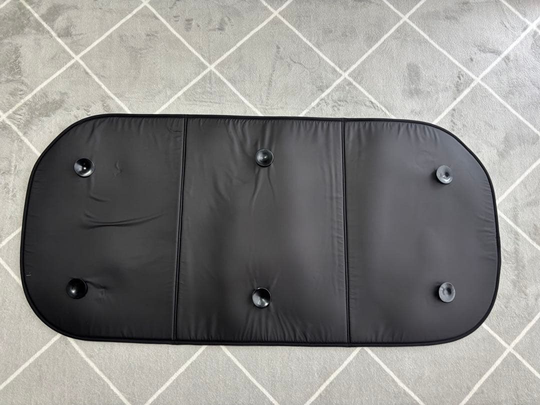 N-VAN 折りたたみサンシェード ブラック 趣味職人