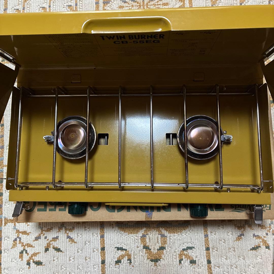 Iwataani ツーバーナーコンロ CB-55EG