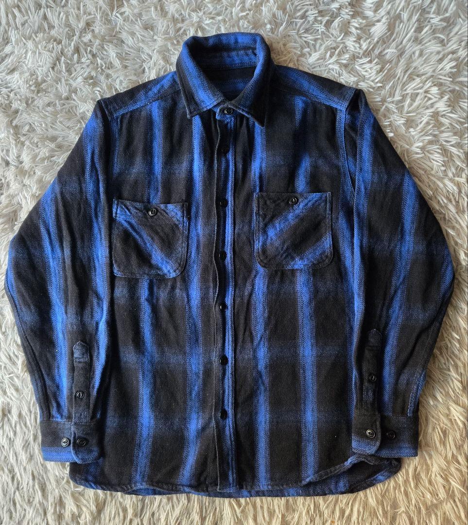 ビンテージ BIGMAC オンブレ ヘビネル ネルシャツ