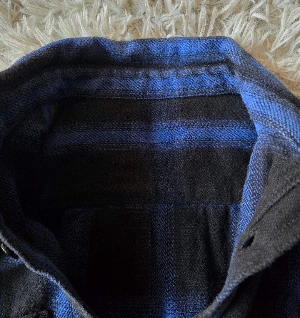 ビンテージ BIGMAC オンブレ ヘビネル ネルシャツ