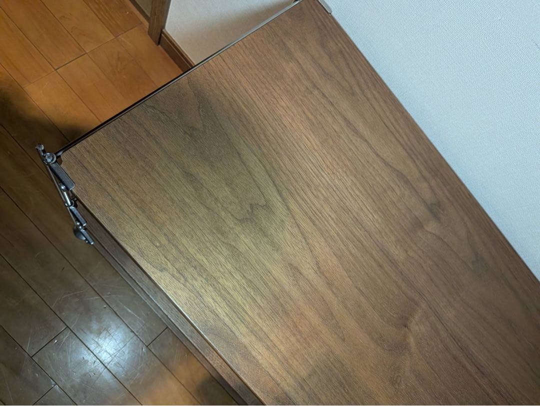 ■送料込■無印 ステンレスユニットシェルフ ウォールナット棚 収納 台