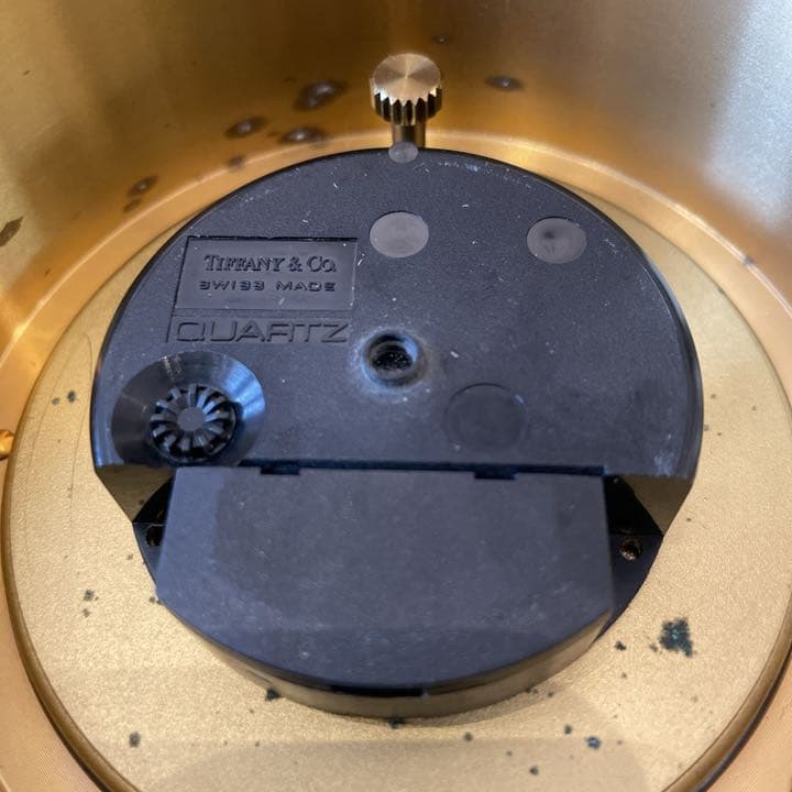 TIFFANY&CO. ティファニー テーブルクロック 置き時計 オブジェ