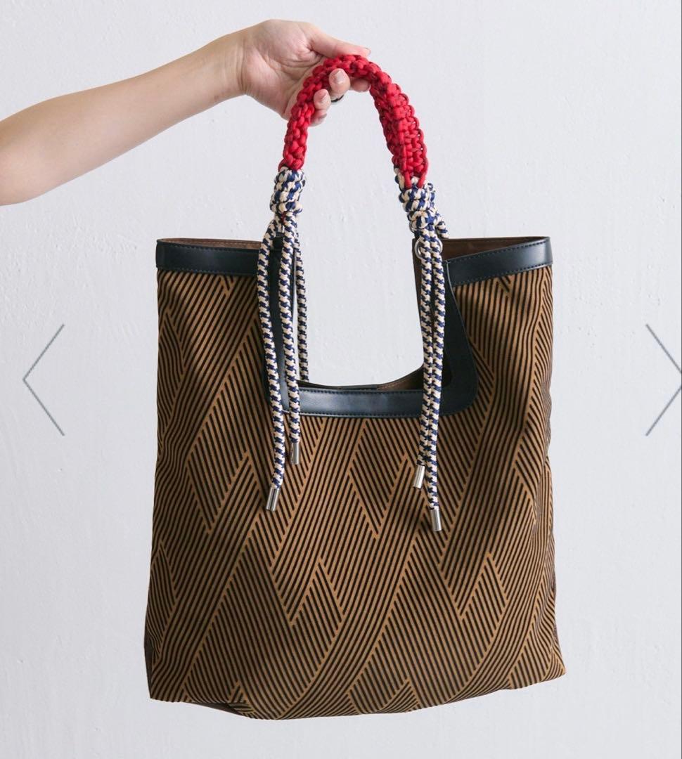 ear PAPILLONNERイヤパピヨネ MTAミックストートバッグ　A4