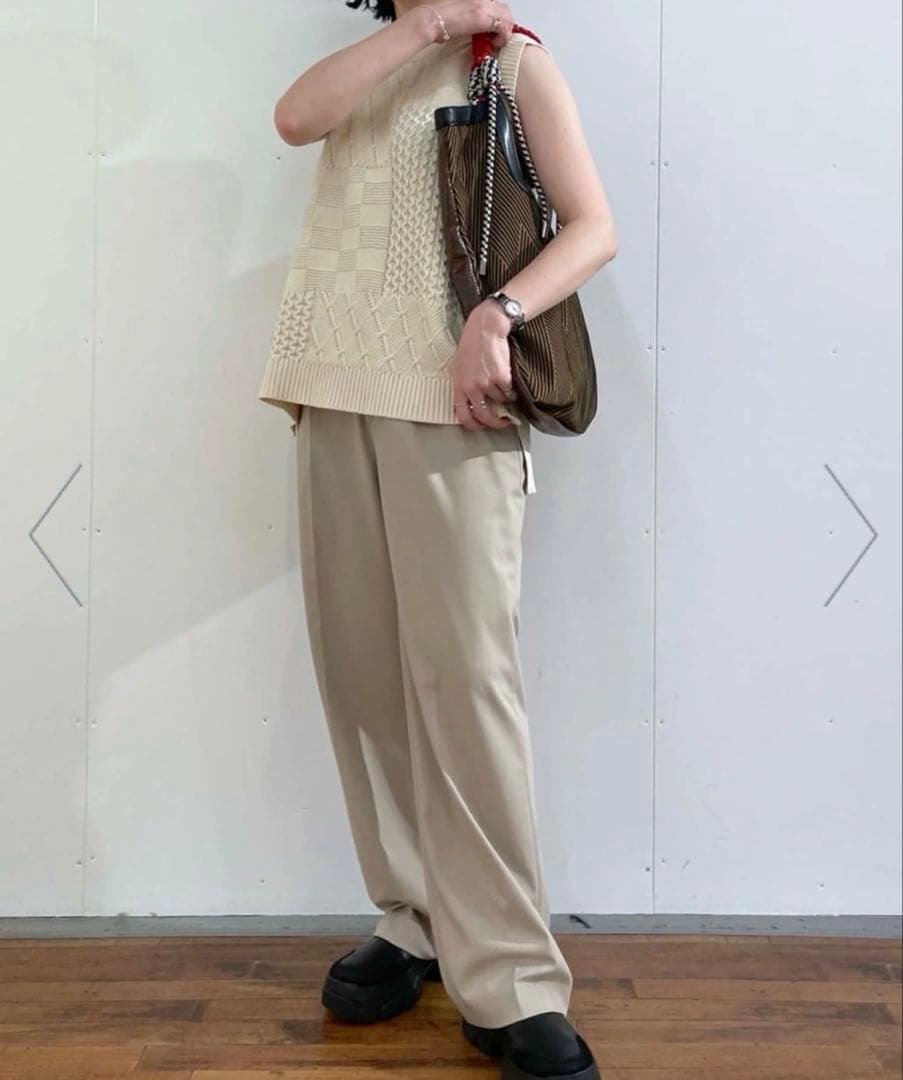 ear PAPILLONNERイヤパピヨネ MTAミックストートバッグ　A4