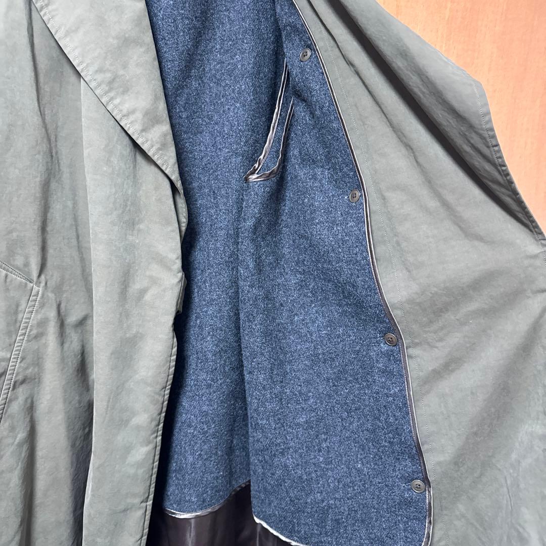 comoli 19AW タイロッケンコート　サイズ1 カーキ