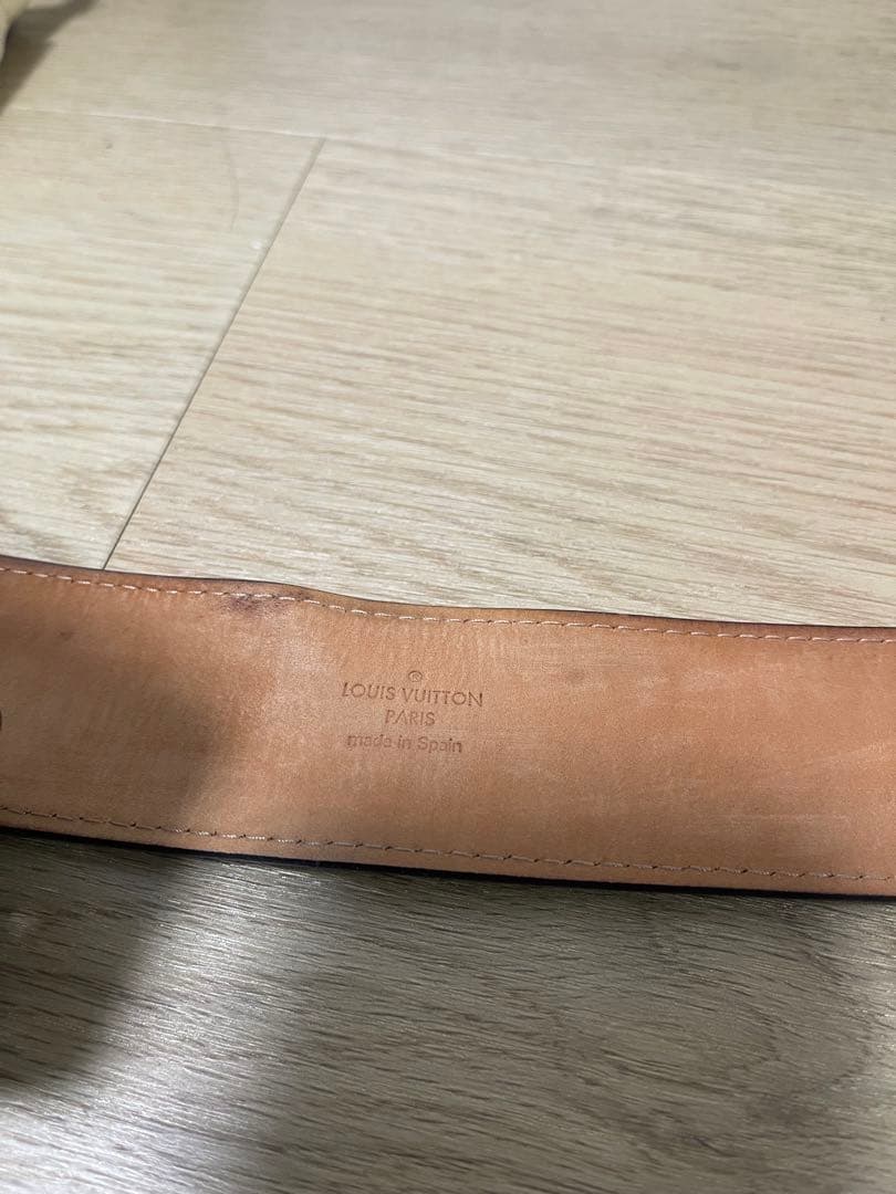 【最終価格】超絶カッコ良い　ルイ・ヴィトン ブラック ベルト