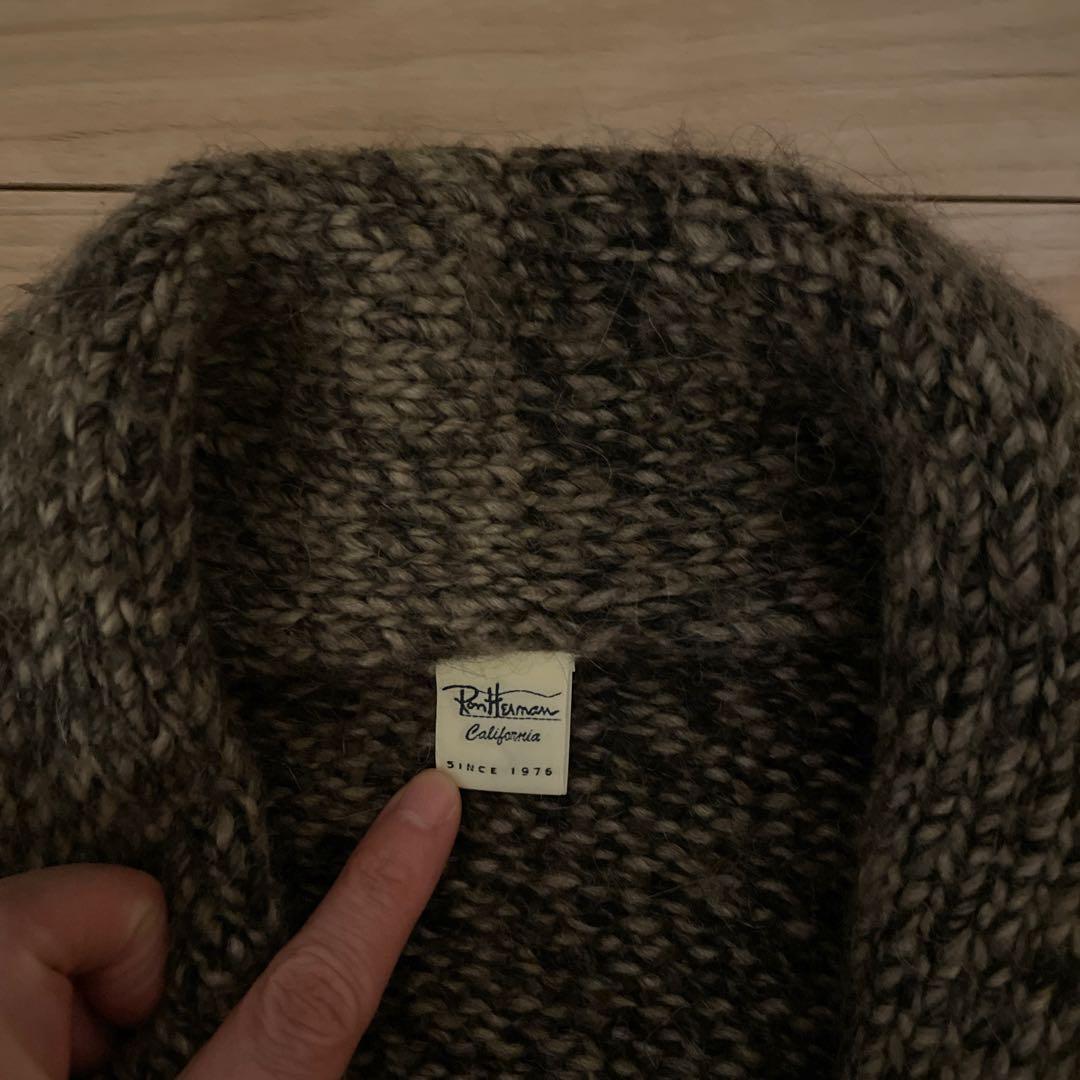 専用！【Ron Herman】アルパカ混 50￠コンチョ カーディガン