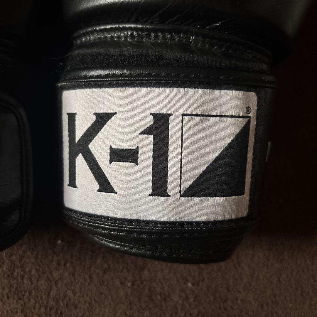 K-1 ブラック ボクシンググローブ