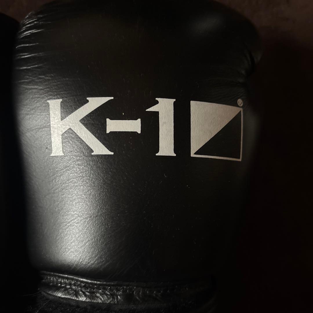 K-1 ブラック ボクシンググローブ