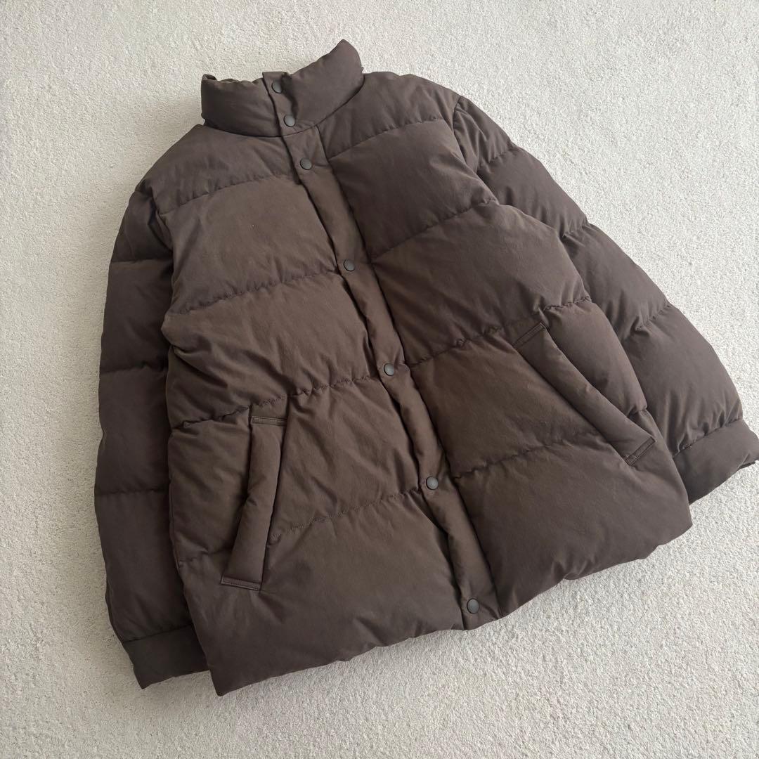 スティーブアラン　コットンダウン　ブルゾン　ブラウン【定価5.2万】