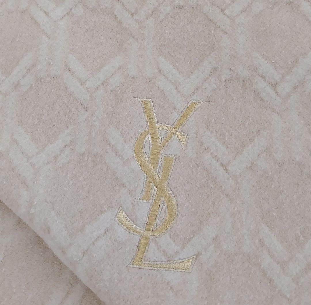 YSL イブサンローラン　シルク毛布