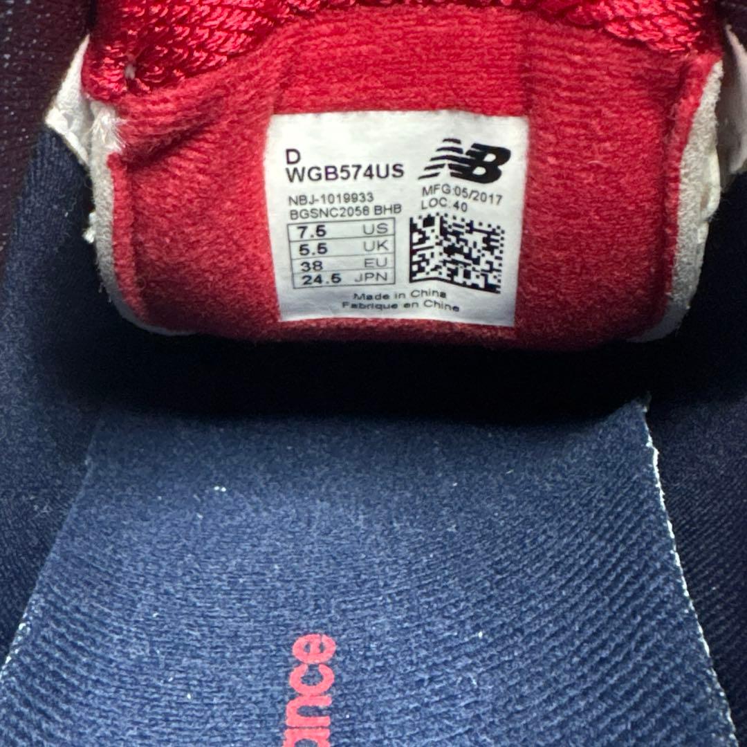 極美品！ニューバランス　トリコロール　アメリカ柄　boaダイヤル　ゴルフシューズ