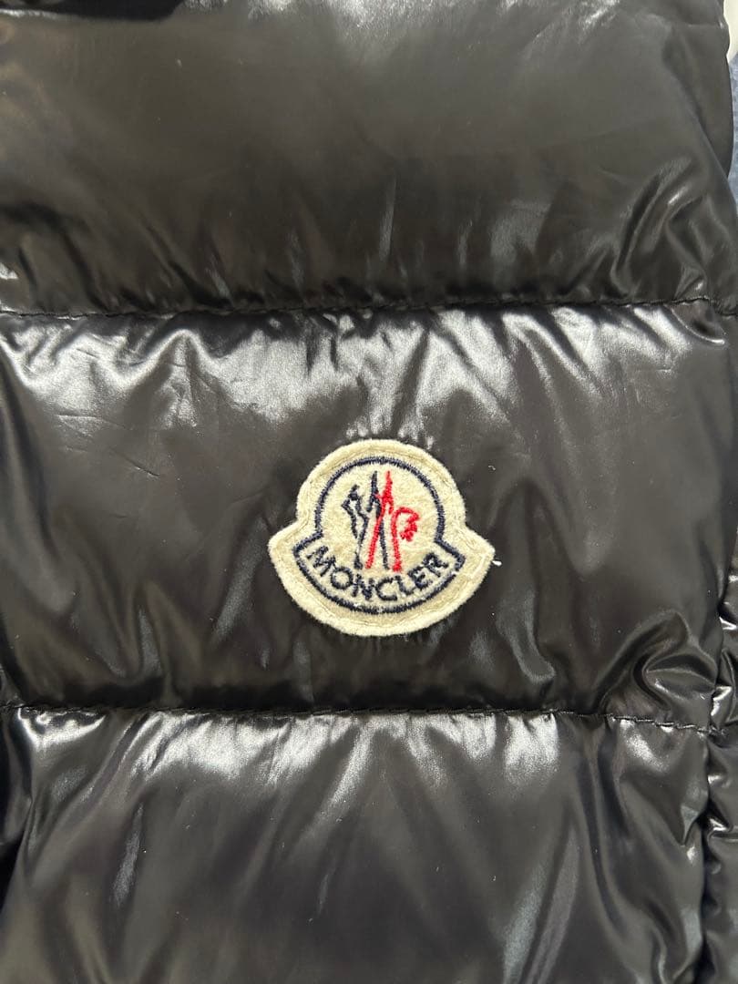 MONCLER モンクレール　黒 ダウンベスト　サイズ0